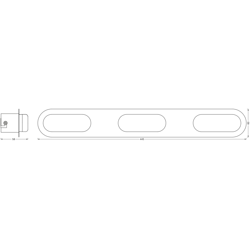 Osram - LED stmievateľné kúpeľňové nástenné svietidlo SMART+ DUPLO LED/20W/230V 3000-6500K IP44 Wi-Fi