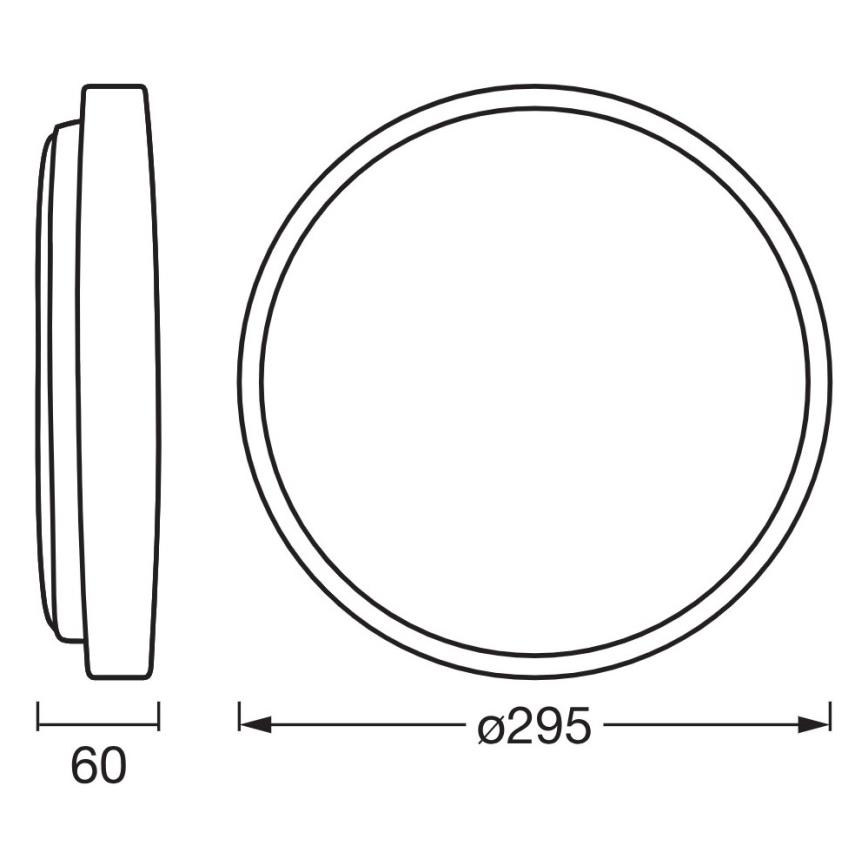 Osram - stmievateľné LED stropné svietidlo ORBIS ALISON LED/16W/230V, priemer 29,5 cm, béžové