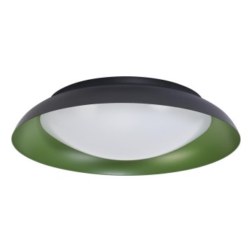 Osram - stmievateľné LED stropné svietidlo ORBIS PLATE LED/35W/230V pr. 43 cm zelená/čierna