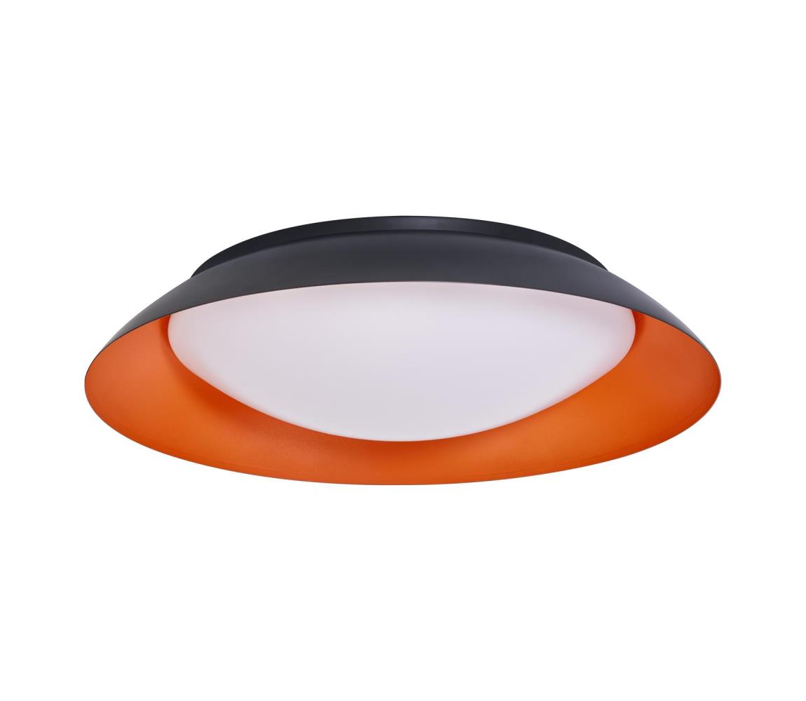 Osram - stmievateľné LED stropné svietidlo ORBIS PLATE LED/45W/230V pr.48cm oranžová/čierna 4099854450006