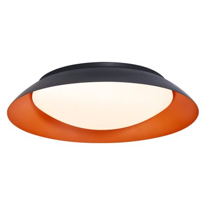 Osram - LED stmievateľné stropné svietidlo ORBIS PLATE LED/45W/230V pr. 48 cm oranžová/čierna