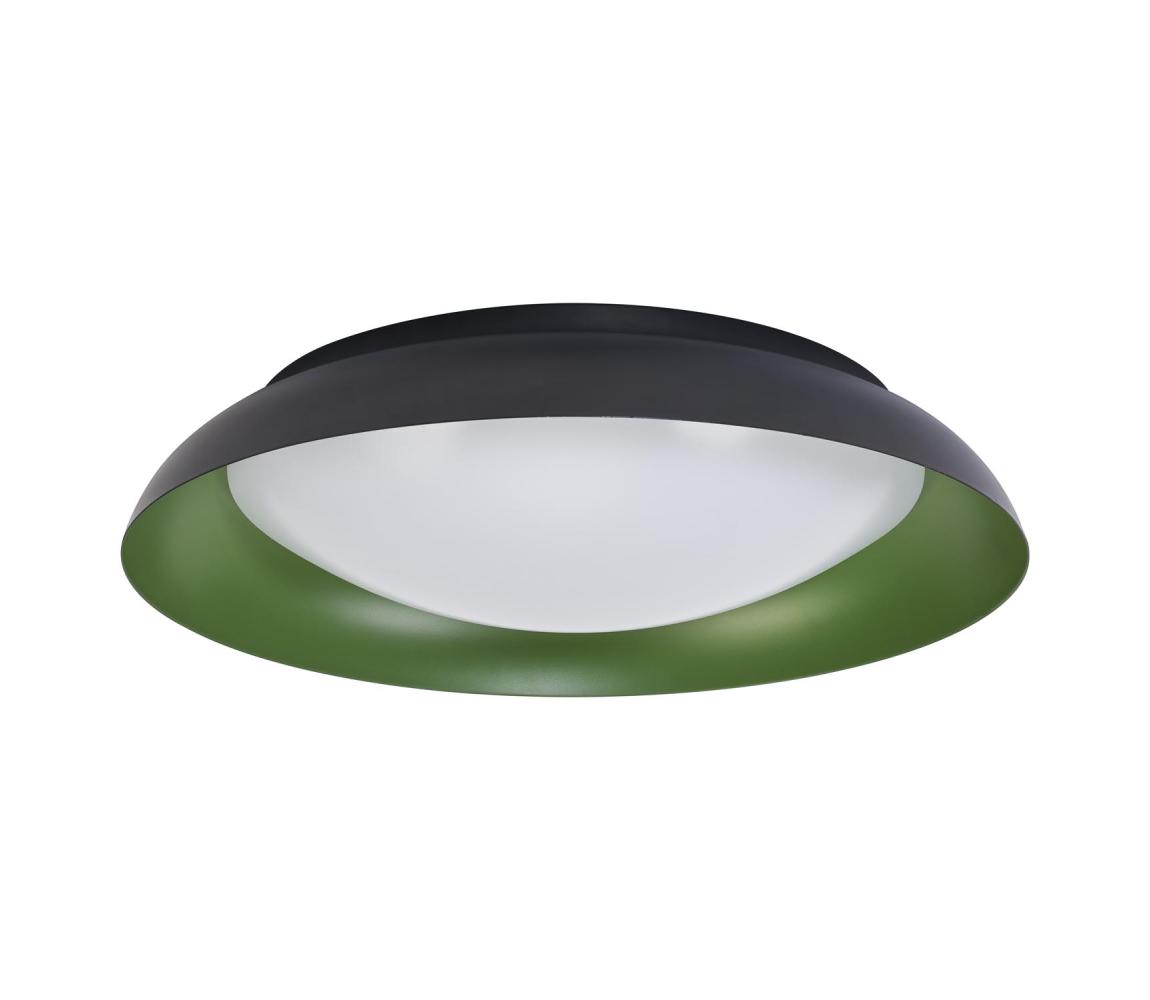 Osram - stmievateľné LED stropné svietidlo ORBIS PLATE LED/45W/230V pr.48cm zelená/čierna 4099854449987
