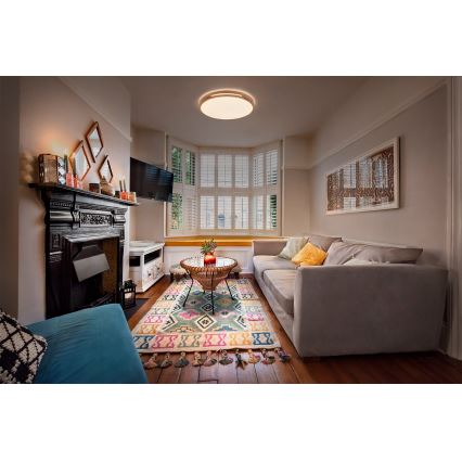 Osram - Stmievateľné LED stropné svietidlo ORBIS WOODBURRY LED/36W/230V, priemer 50 cm