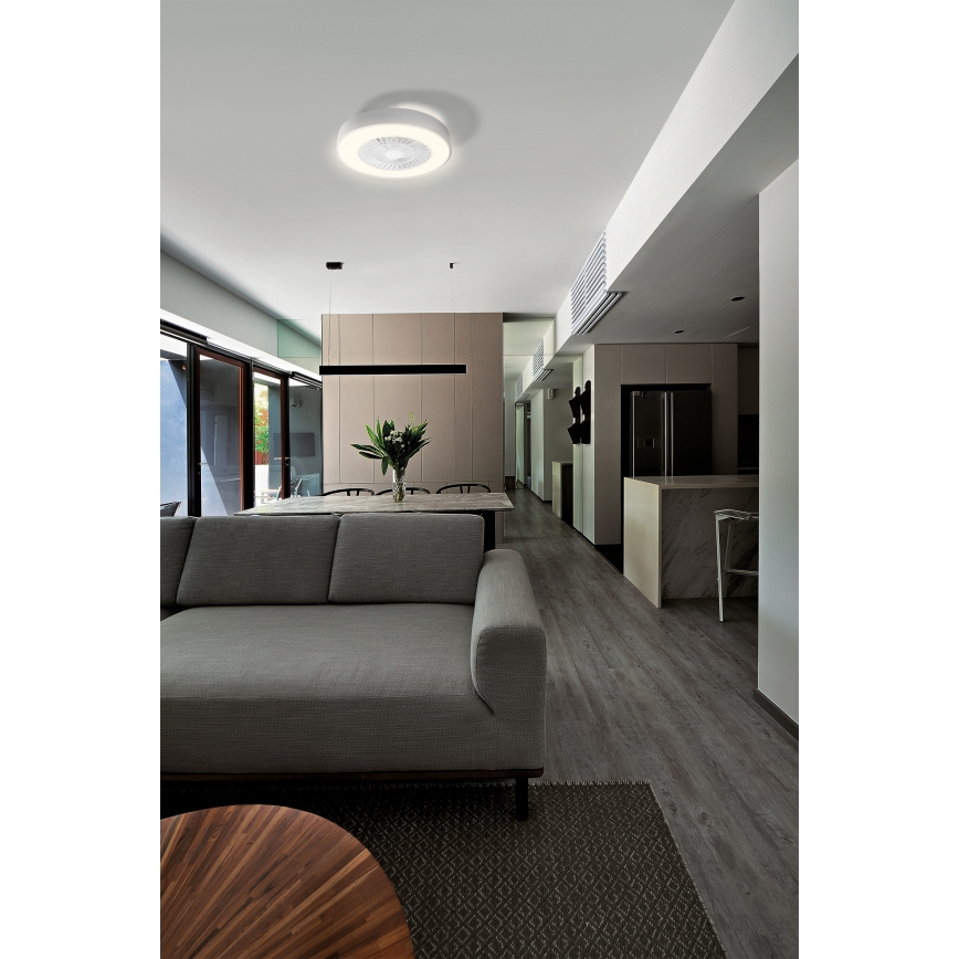 Osram - LED stlmiteľné stropné svietidlo s ventilátorom SMART+ LED/78W/230V 3000-6500K Wi-Fi + diaľkové ovládanie