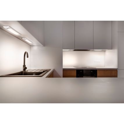 Osram - LED stmievateľné svietidlo pod linku so snímačom pohybu LINEAR EDGE LED/4W/230V 3000/4000/6500K 30 cm biela