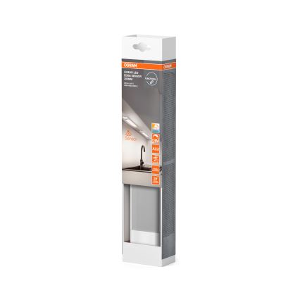 Osram - LED stmievateľné svietidlo pod linku so snímačom pohybu LINEAR EDGE LED/4W/230V 3000/4000/6500K 30 cm biela