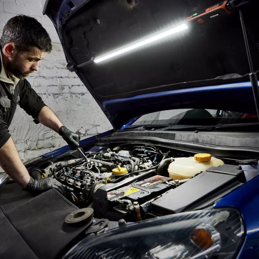 Osram - stmievateľné nabíjateľné LED svietidlo LEDINSPECT UNDERBONNET LED/16W/3,7V IP65