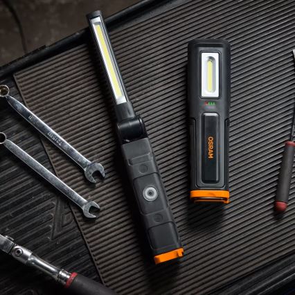 Osram - LED Stmievateľná nabíjateľná baterka LEDINSPECT WIRE-FREE PRO 600 LED/5W/3,7V IP54 2600 mAh