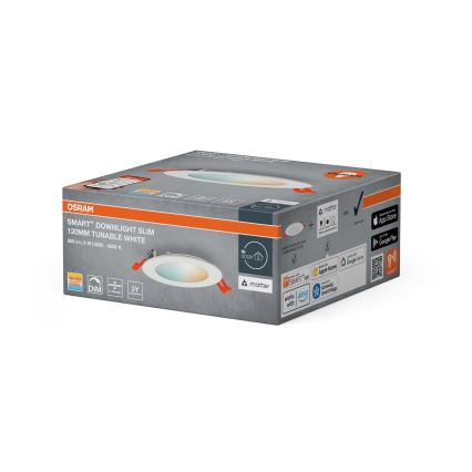 Osram - LED Stmievateľné podhľadové svietidlo SMART+ DOWNLIGHT LED/8W/230V 3000-6500K Wi-Fi
