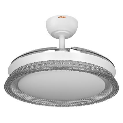 Osram - LED RGB stmievateľné stropné svietidlo s ventilátorom CIERZO LED/35W/230V 3000-6500K + diaľkové ovládanie
