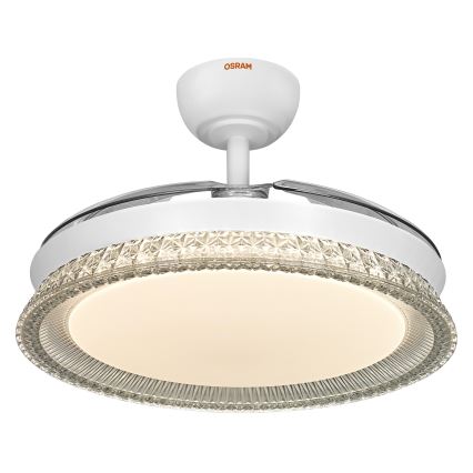 Osram - LED RGB stmievateľné stropné svietidlo s ventilátorom CIERZO LED/35W/230V 3000-6500K + diaľkové ovládanie