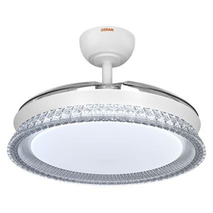 Osram - LED RGB stmievateľné stropné svietidlo s ventilátorom CIERZO LED/35W/230V 3000-6500K + diaľkové ovládanie