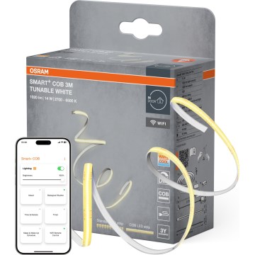Osram - stmievateľný LED pás SMART+ COB, 3 m, 14 W, 230 V, 2700–6500 K, Wi‑Fi