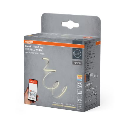 Osram - stmievateľný LED pás SMART+ COB, 3 m, 14 W, 230 V, 2700–6500 K, Wi‑Fi