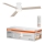 Osram - stmievateľný LED stropný ventilátor BLADE LED/18W/230V 3000/4000/6000K + diaľkové ovládanie