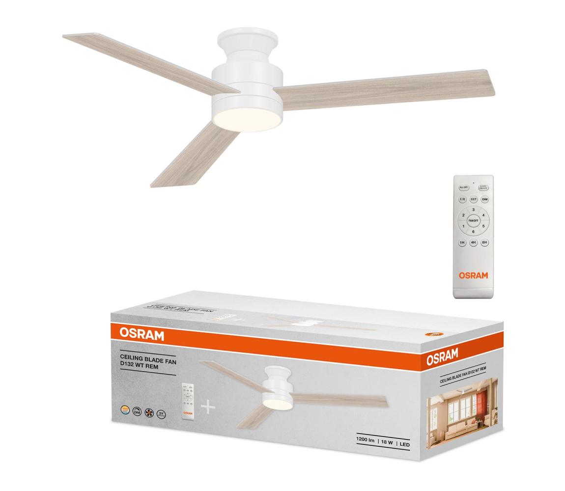 Osram - stmievateľný LED stropný látor BLADE LED/18W/230V 3000/4000/6000K + diaľkové ovládanie 4099854536571