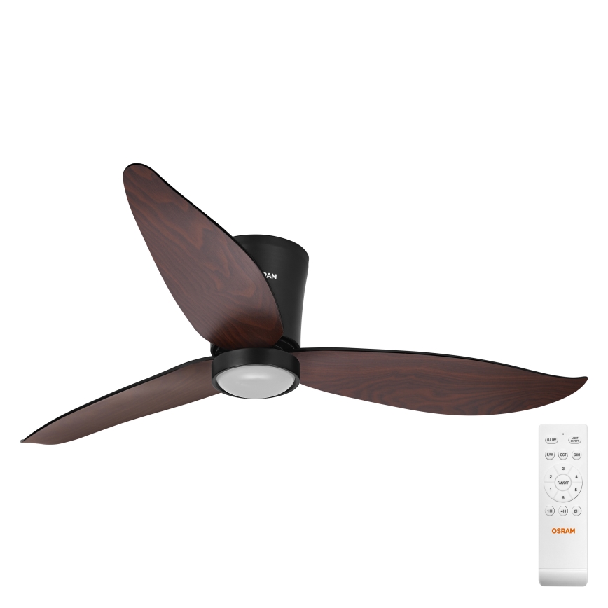 Osram - Stmievaný LED stropný ventilátor FOHN LED/18W/230V 3000/4000/6500K + diaľkové ovládanie