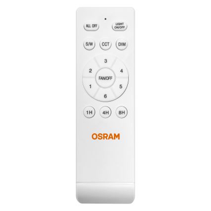 Osram - Stmievaný LED stropný ventilátor FOHN LED/18W/230V 3000/4000/6500K + diaľkové ovládanie