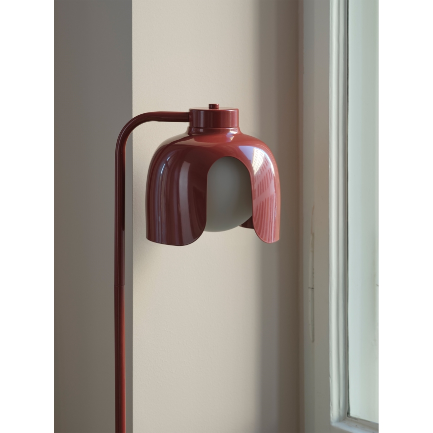 Osram - Stojacia lampa DECOR COROLLE 1xE27/15W/230V červená