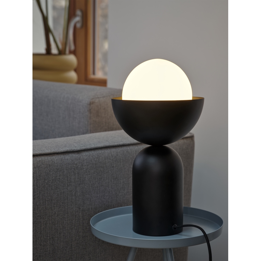 Osram - Stolná lampa DECOR BOWL 1xE14/25W/230V čierna