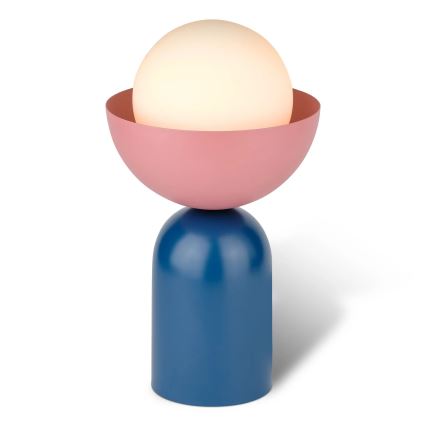 Osram - Stolná lampa DECOR BOWL 1xE14/25W/230V modrá/ružová