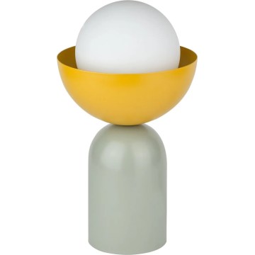 Osram - Stolná lampa DECOR BOWL 1xE14/25W/230V zelená/žltá