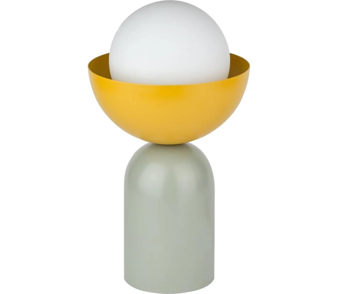 Osram - Stolná lampa DECOR BOWL 1xE14/25W/230V zelená/žltá 4058075847040