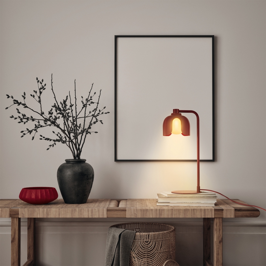 Osram - Stolná lampa DECOR COROLLE 1xG9/20W/230V červená