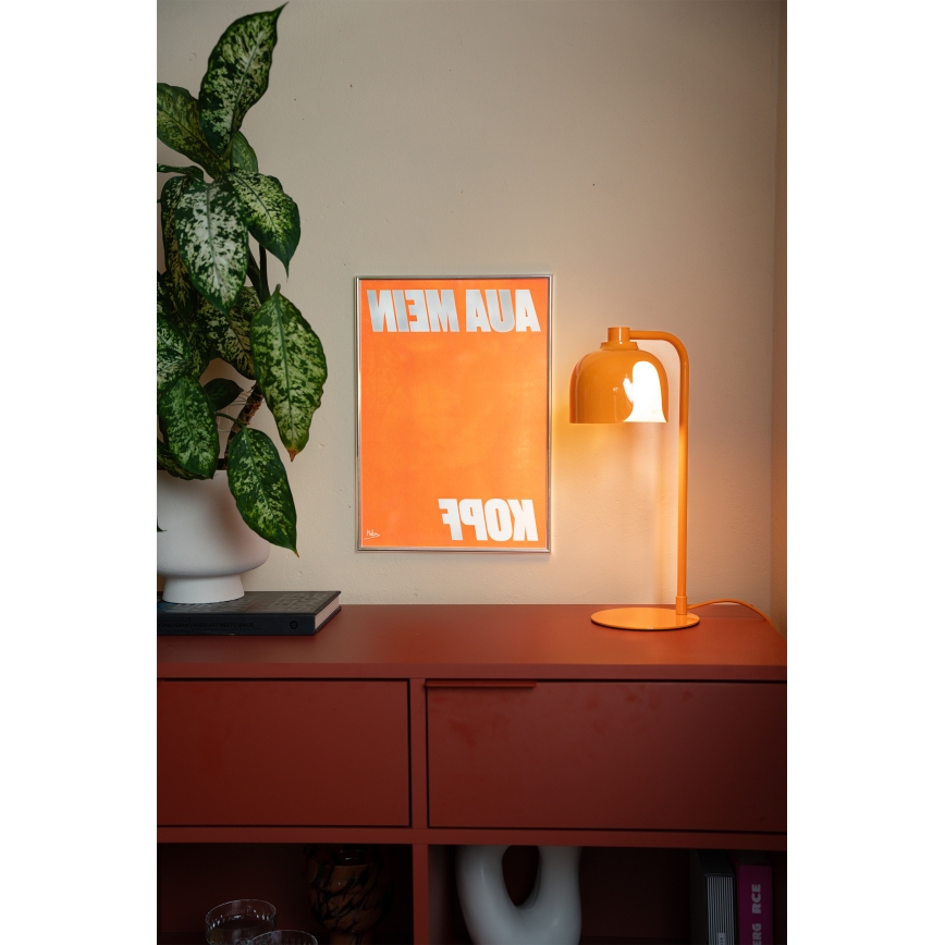 Osram - Stolná lampa DECOR COROLLE 1xG9/20W/230V oranžová