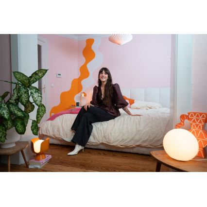 Osram - Stolná lampa DECOR COROLLE 1xG9/20W/230V oranžová