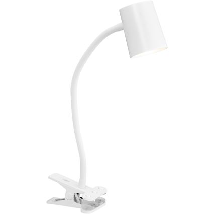 Osram - Stolná lampa s klipom DESK LINE 1xGU10/9W/230V biela