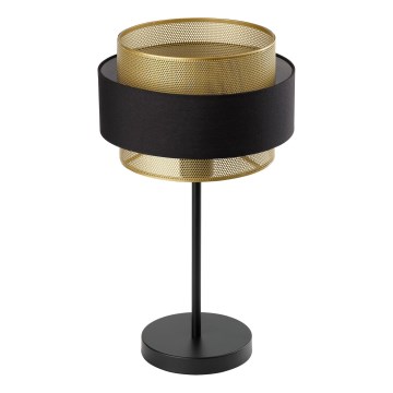 Osram - Stolová lampa DECOR HORNET 1xE27/10W/230V čierna/zlatá