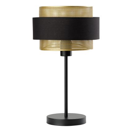 Osram - Stolová lampa DECOR HORNET 1xE27/10W/230V čierna/zlatá