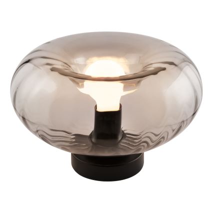 Osram - Stolová lampa DECOR SMOKE 1xE27/12W/230V čierna/dymovošedá