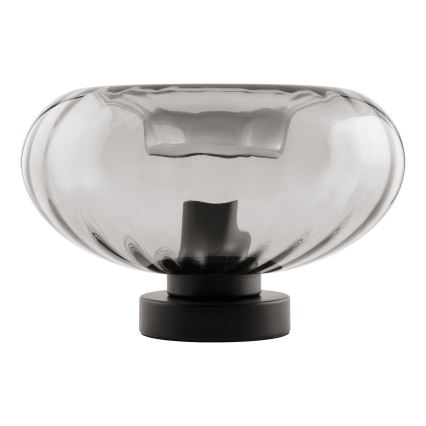 Osram - Stolová lampa DECOR SMOKE 1xE27/12W/230V čierna/dymovošedá