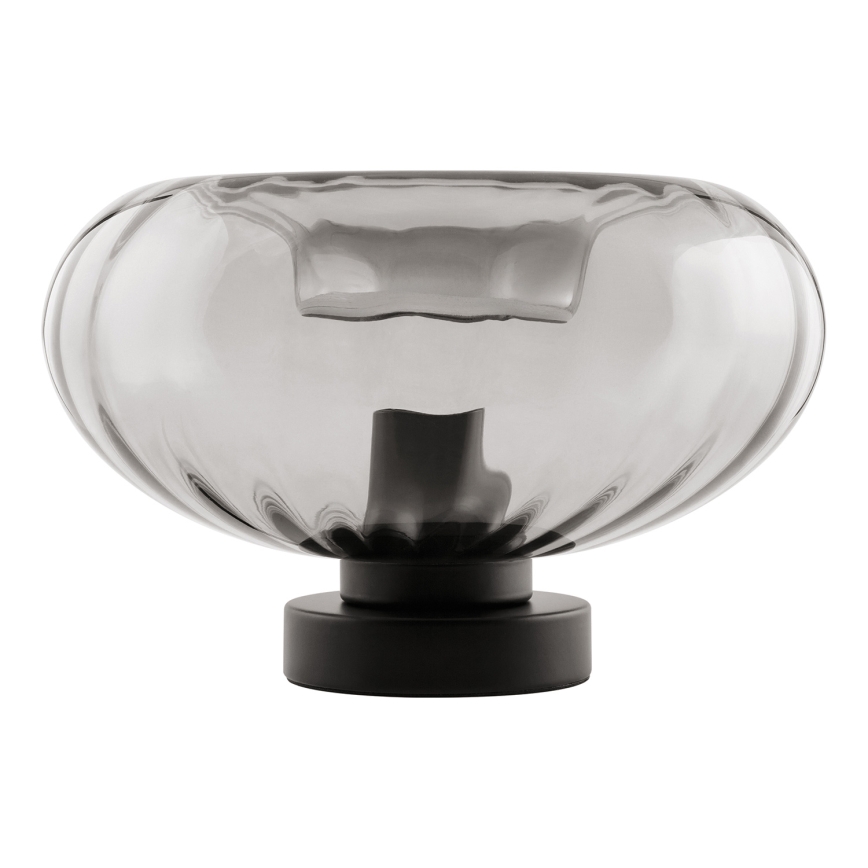 Osram - Stolová lampa DECOR SMOKE 1xE27/12W/230V čierna/dymovošedá