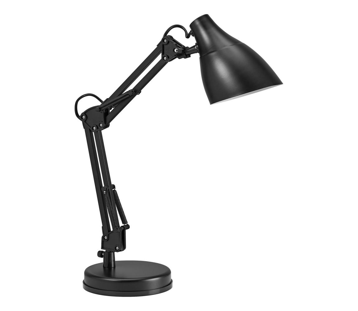 Osram - Stolová lampa DESK LINE 1xE27/11W/230V čierna 4099854464478