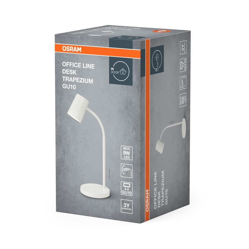 Osram - Stolová lampa DESK LINE 1xGU10/9W/230V biela