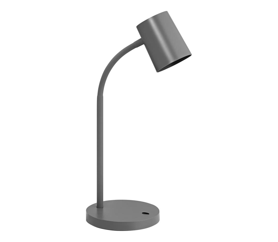 Osram - Stolová lampa DESK LINE 1xGU10/9W/230V sivá 4099854464379