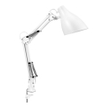 Osram - Stolová lampa s klipom DESK LINE 1xE27/11W/230V biela