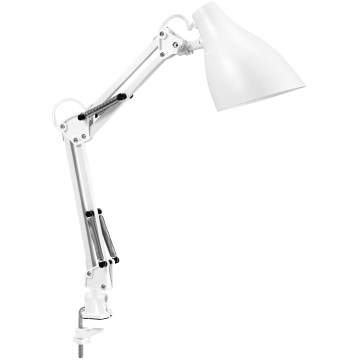 Osram - Stolová lampa s klipom DESK LINE 1xE27/11W/230V biela