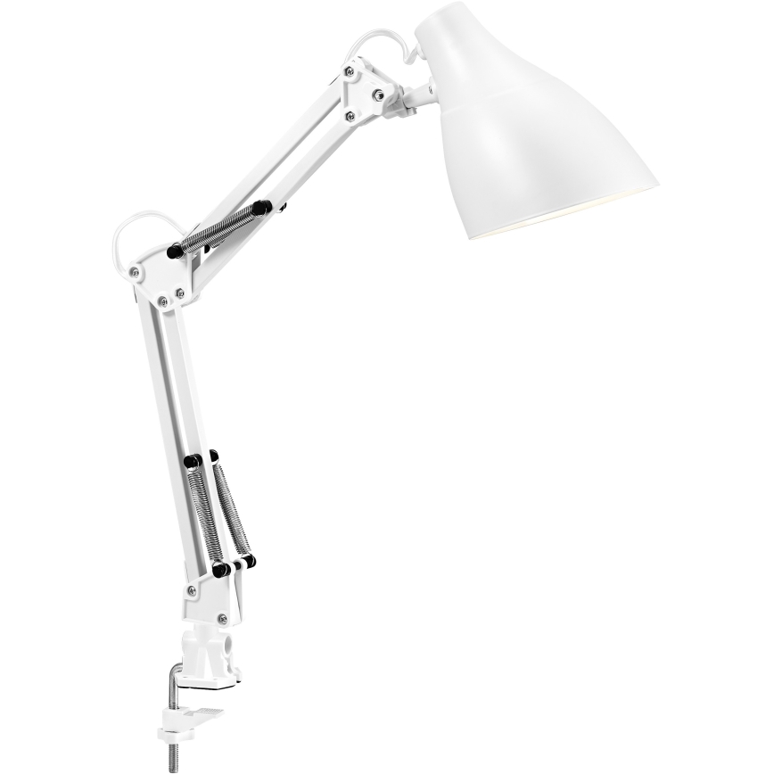 Osram - Stolová lampa s klipom DESK LINE 1xE27/11W/230V biela