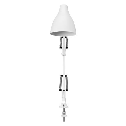 Osram - Stolová lampa s klipom DESK LINE 1xE27/11W/230V biela