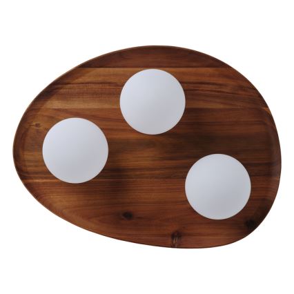 Osram - Stropné svietidlo ACACIA NEST 3xG9/5W/230V akácia