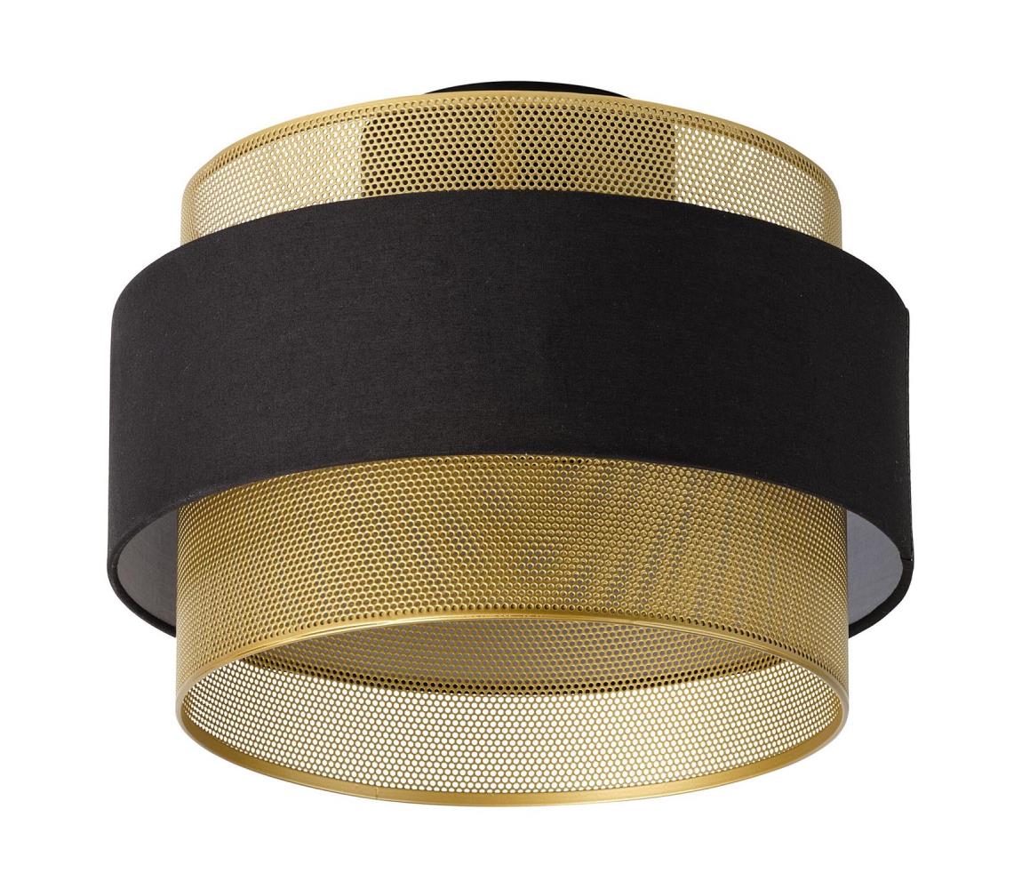 Osram - Stropné svietidlo DECOR HORNET 1xE27/10W/230V pr. 30 cm čierna/zlatá 4058075847842