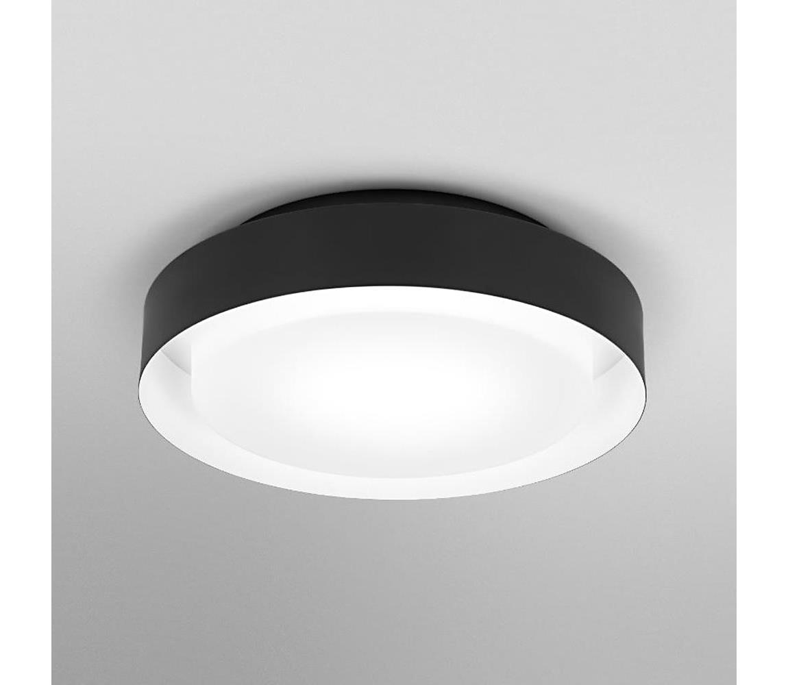 Osram - Stropné svietidlo ORBIS MADRID 2xE27/10W/230V, priemer 29 cm, čierna 4099854448478