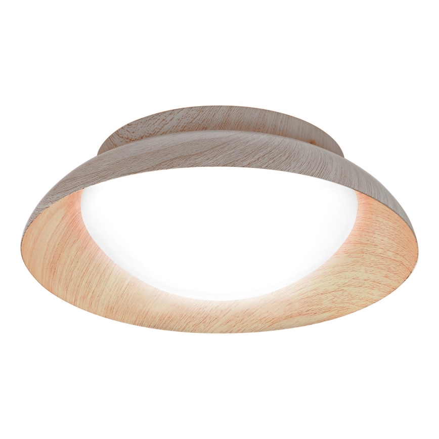 Osram - Stropné svietidlo ORBIS MILAN 2xE27/10W/230V pr. 30,5 cm drevený dekor
