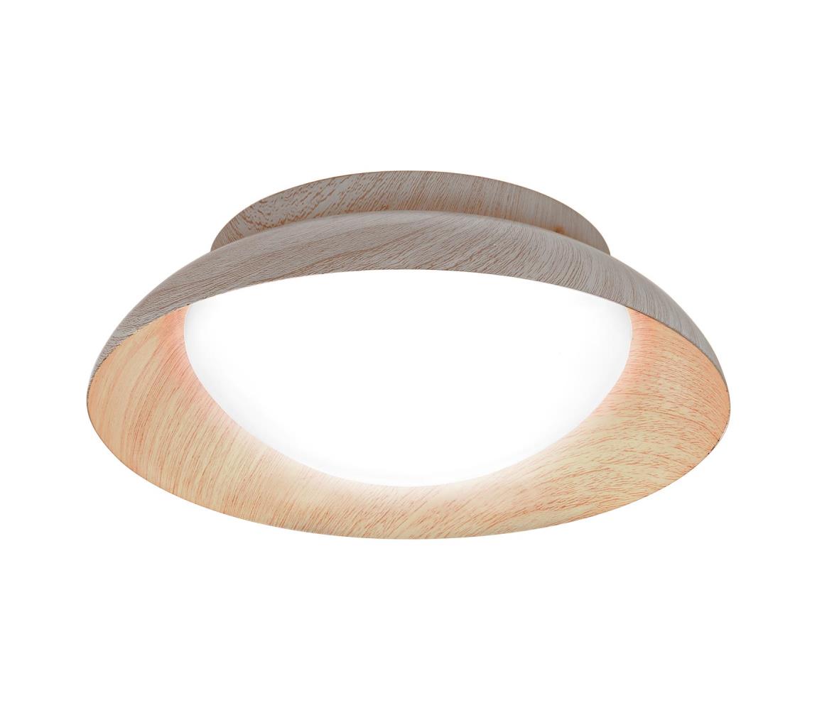 Osram - Stropné svietidlo ORBIS MILAN 2xE27/10W/230V pr. 30,5 cm drevený dekor 4099854449321