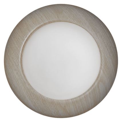 Osram - Stropné svietidlo ORBIS MILAN 2xE27/10W/230V pr. 30,5 cm drevený dekor