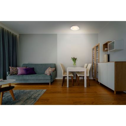 Osram - Stropné svietidlo ORBIS MILAN 2xE27/10W/230V, priemer 30,5 cm, hnedé